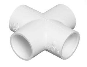 PVC Cross Socket 3in